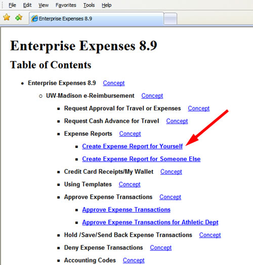 UPK HTML Help Step 2